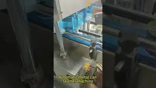 Automatic Tin Can Seamer Machine , Metal Can Closing Machine
