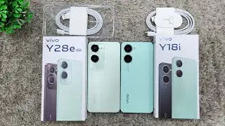 Vivo y28e vs Vivo y18i Comparison Video🔥#vivo #unboxing