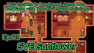 Подсолнух в Stardew Valley, эпизод 119, 3-й год, весна 2013-2014: Посещение Скарлетт Пондвуд. Соз...