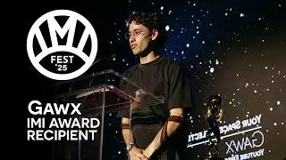 Gawx | IMI Awards Acceptance Speech