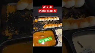 Mini Idli sambar | Famous idli in Indore | mini idli tray #miniidli #idlirecipe #idli #song