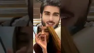 Imran Abbas live video call with her fans