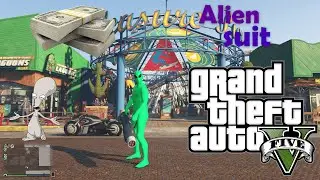 How to get Alien suit in GTA5 ONLINE? tutorial video