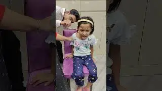 7-Year-Old Girl's Exciting Ear Piercing Journey at CaratLane Jewelry Shop
