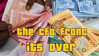 IT'S urgent: the CFA franc will disappear in 2027; it's decided.