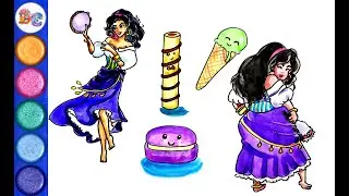 If Disney Princesses would be fat. How to draw Esmeralda