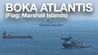 Part 1 - BOKA ATLANTIS (Flag: Marshall Islands) Arriving to the Port of Sunderland