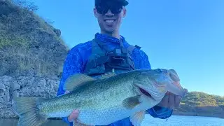 Lake Baccarac Mexico 2024 Bass Fishing Cast to Catch