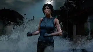 Flood Destroys Everything Tsunami Scene - Shadow of the Tomb Raider PS5