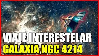 Zoom a la Galaxia NGC 4214 - Realmente tiene miles de estrellas!! #shorts