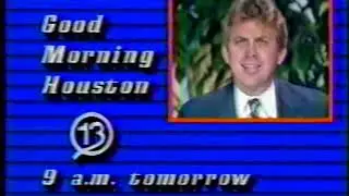 KTRK - Good Morning Houston Promo with Don Nelson - 1983