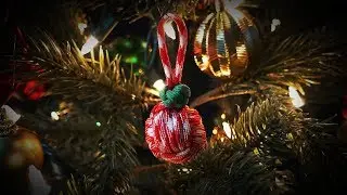 How To Make a Paracord Christmas Ornament | Paracord Christmas Ball