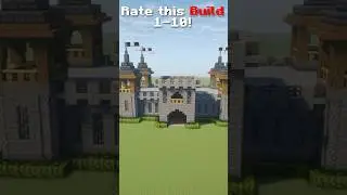 Minecraft Castle Build 🏰🔥 #Shorts