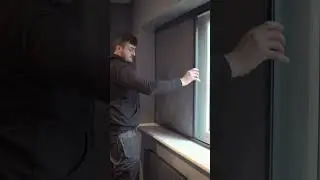Installing a Blind Screen&trade;️ blackout blind #blindscreen #installation