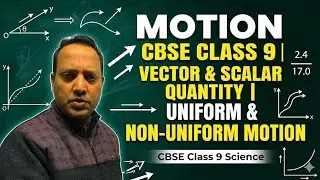 Physics Class 9 | Motion | Vector and Scalar Quantity | Uniform, Non-uniform Motion #praffullacademy