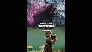 future large clockman vs godzilla evoled