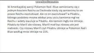 Mity i Legendy z Świata Pokemon #7 Pikablu