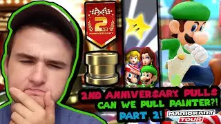 2nd Anniversary Tour Pipe Pulls! Can We FINALLY Pull Painter Luigi?! | Mario Kart Tour