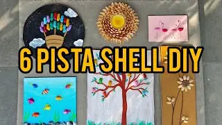 6 Creative DIY Ideas from Pista & Peanut Shells | Easy Best Out of Waste Crafts