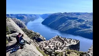 2023-08 Drive in Norway: Stavanger to Pulpit Rock/Preikestolen