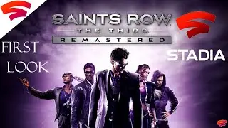 Stadia | Saints Row 3 Remastered First Look Gameplay | Google Stadia | German Deutsch