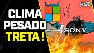 MICROSOFT responde CR&Iacute;TICAS da SONY e CLIMA ESQUENTA! 🔥 - Flow Games News #17