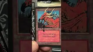 #arthowto #mtgalter. #dragon with #posca #artpens. Edited by my daughter. #mtg #magicthegathering