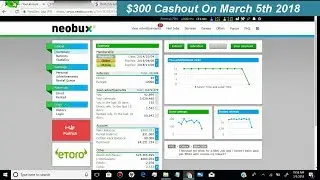 [Make Money Online] NeoBux Payment Proof $300 March 5th 2018