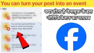 You can turn your post into an event to reach more people 