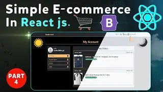 E-commerce App in React js | React js Shopping Cart | Add to cart react |  PART-4