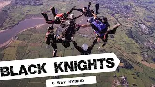 8 Way Hybrid Skydive - Black Knights Parachute Centre