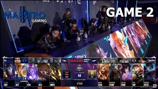 AERO ESPORTS vs UNTITILED(UNT) GAME 2 MPL MY S16