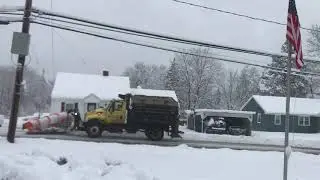 Snow Dump 1.5 feet! Maynard Boston Monday March 4, 2019