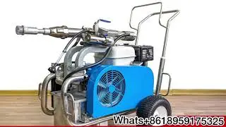 Hydraulic with Honda engine airless paint sprayer