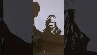 Amazing Pirates of the Caribbean Shadow Art by Kuronushi