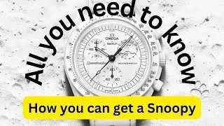 Swatch x Omega Moonswatch Snoopy - How to get one