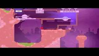 Super meat boy 100% walkthrough [Forest - Dark world]