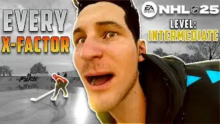 Scoring With EVERY X-Factor in NHL 25 (Level: Intermediate)