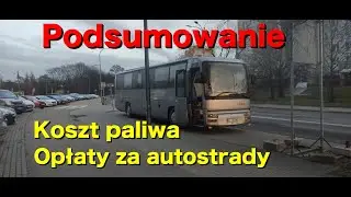 Kamper autobus - pierwszy wyjazd, podsumowanie i koszty