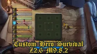 Let's Play Custom Hero Survival Z2.6 M9.8.2 - WC3 Reforged Custom Maps