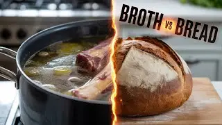 How I make sourdough bread and beef broth every week