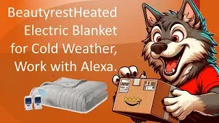 Beautyrest Heated Electric Blanket for Cold Weather