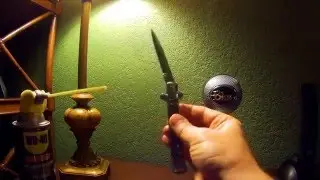 Make your Switchblade Kick Butt or How to lubricate a knife git2 gitup