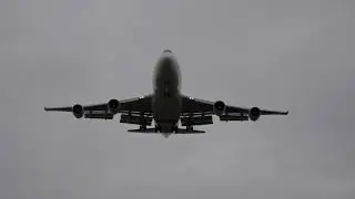 TC-ACR Saudia Cargo 747-400 stormy Approach at Maastricht ehbk