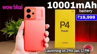 Realme P4 power 5G | lndia Launch ₹ 19,999 रुपया मात्र | realme P4 power 5G Full specification !