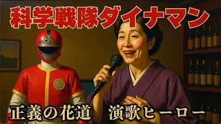 科学戦隊ダイナマン/正義の花道 演歌ヒーロー｜Kagaku Sentai Dynaman Opening theme