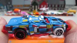 Speed Bump 2024 Hot Wheels Toy Car Unboxing and Review - HW Art Cars Series - Smashed Junkyard Ride