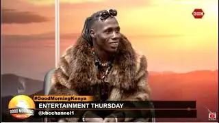 #Good morning kenya my live interview at KBC Tv