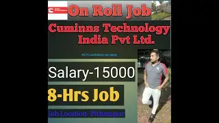 Cummins Turbo me on roll job, On roll job in pithampur, Onroll Job in Madhya pradesh, Permanent job