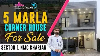5 Marla Brand New Corner House for sale in New metro city kharian #brandnewhousesale